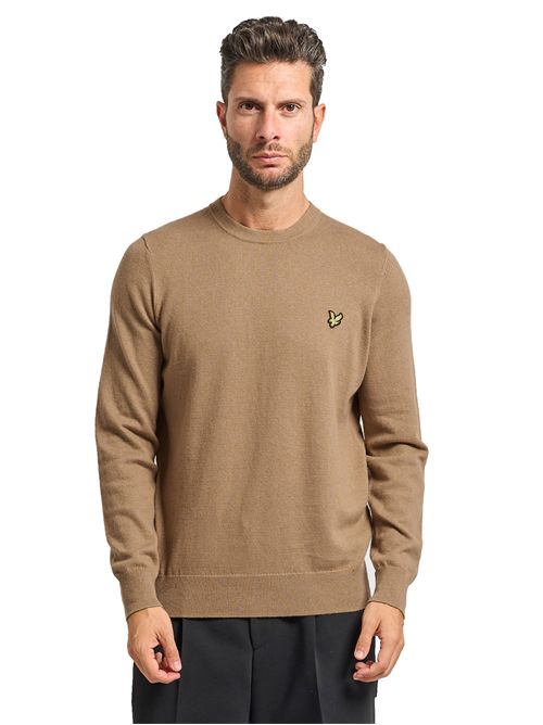 LYLE & SCOTT Maglioncino girocollo in cotone merino LYLE E SCOTT | KN2110VCX851
